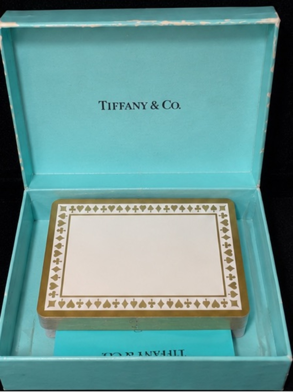 New Tiffany & Co. Playing Card Set
